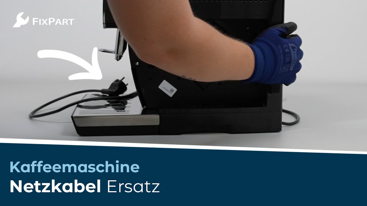 Wie ersetze ich das Netzkabel meiner Kaffeemaschine? - FixPart