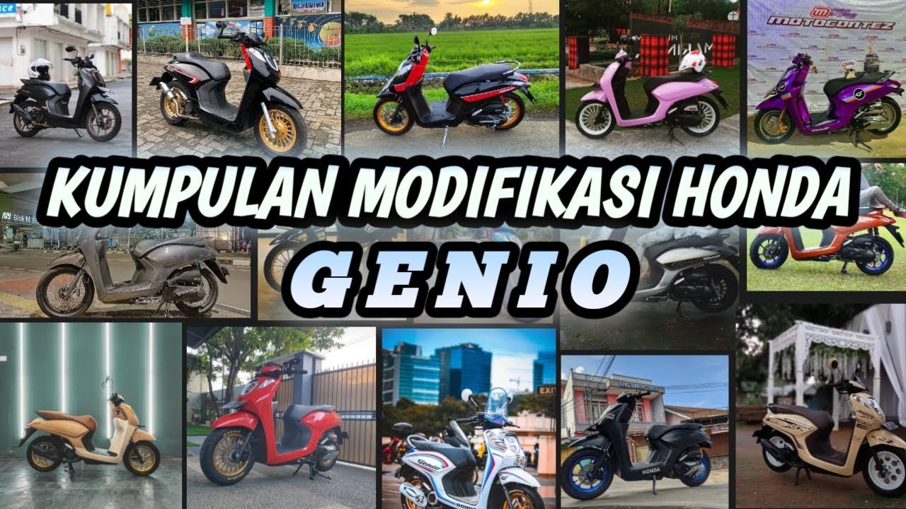 Коллекция модификаций Honda Genio.