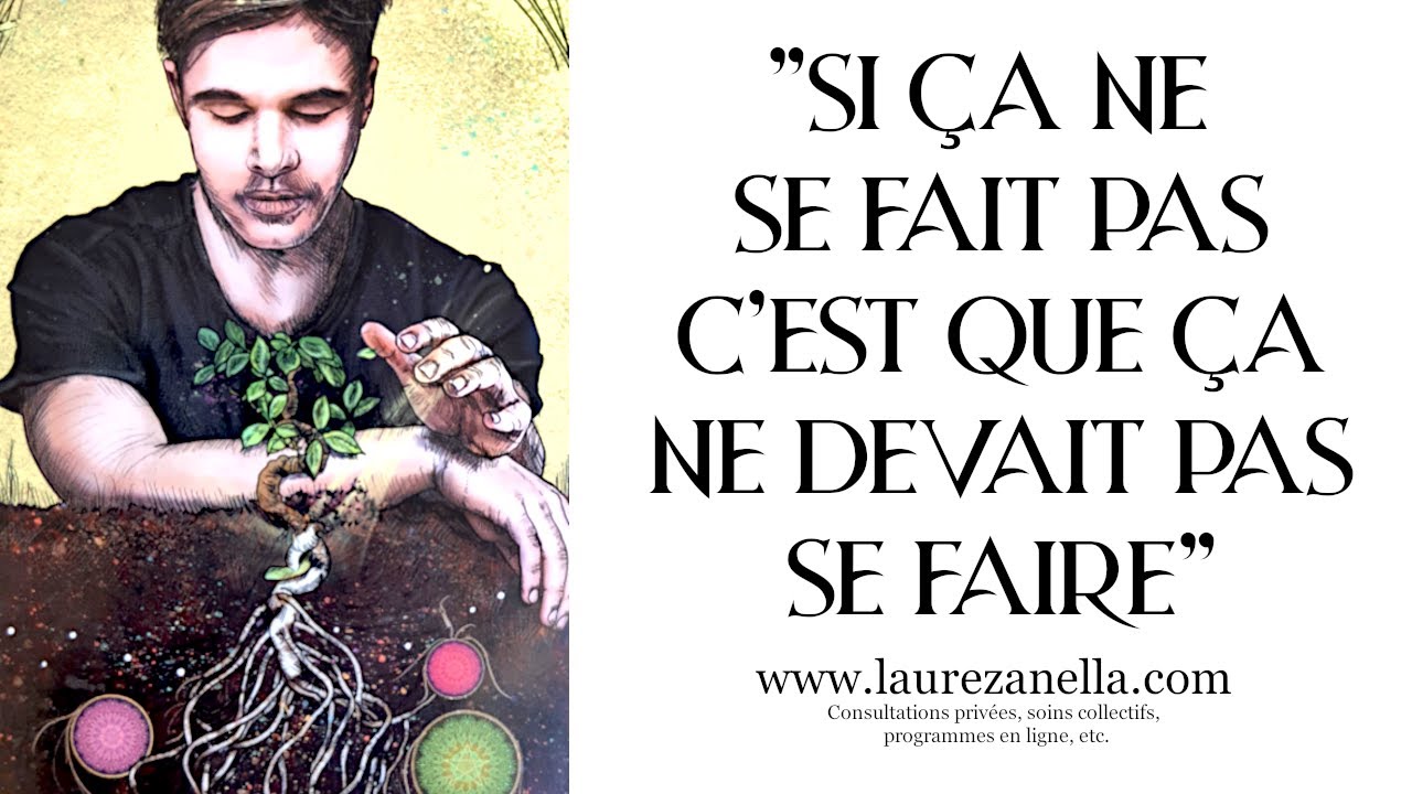 Si ça ne se fait pas, c'est que ce n'était pas écrit !