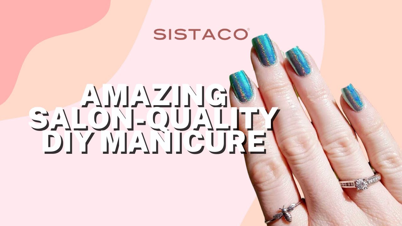 Amazing Salon-Quality  DIY Manicure | Sistaco Tutorial!