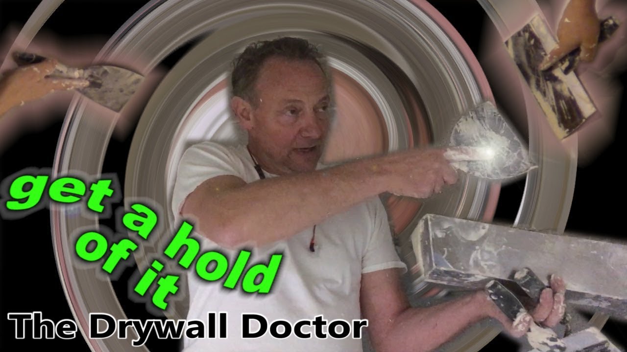 How to Hold a Drywall Knife - Viewer Request
