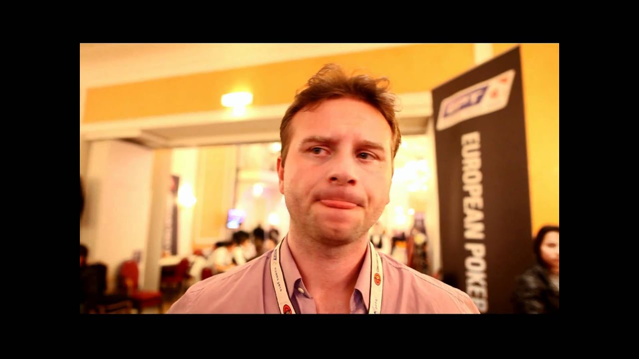Konstantinos Nanos vor dem EPT Wien Finaltisch