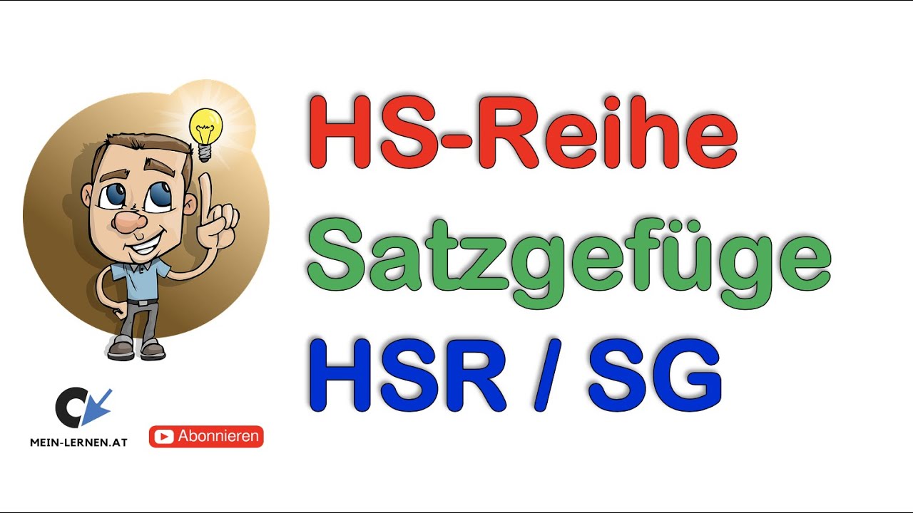 Hauptsatzreihe oder Satzgefüge bestimmen Übung 1