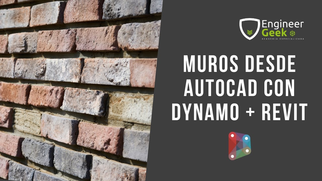 🔴MUROS desde AUTOCAD - DYNAMO para REVIT