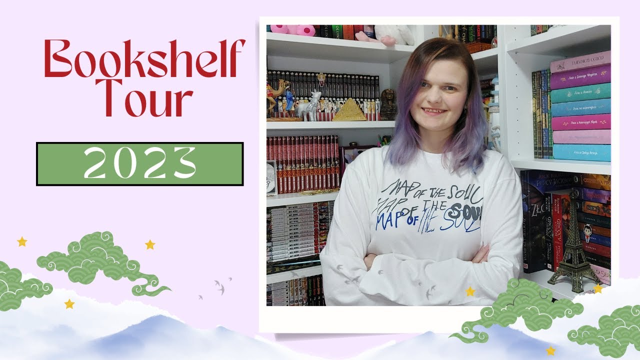 Bookshelf Tour 2023 || Purple Reviews