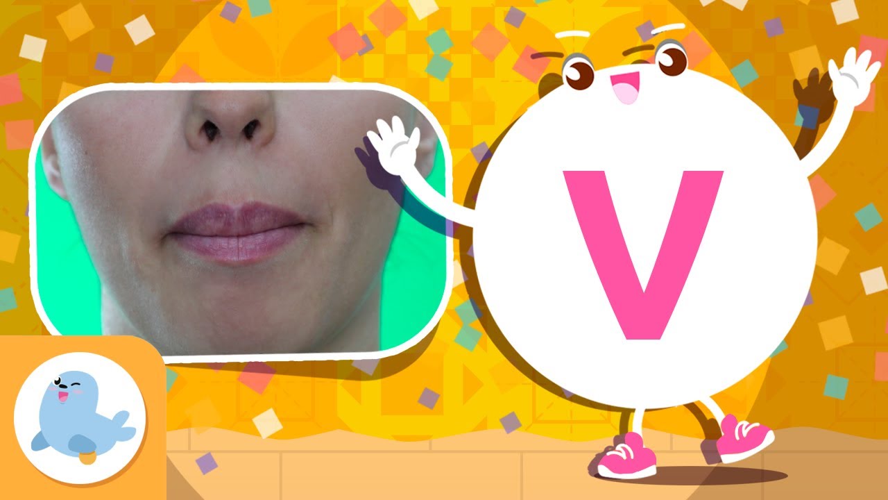 Fonética para niños 🗣 El sonido /V/ 🐄 Fonética en español 🎪