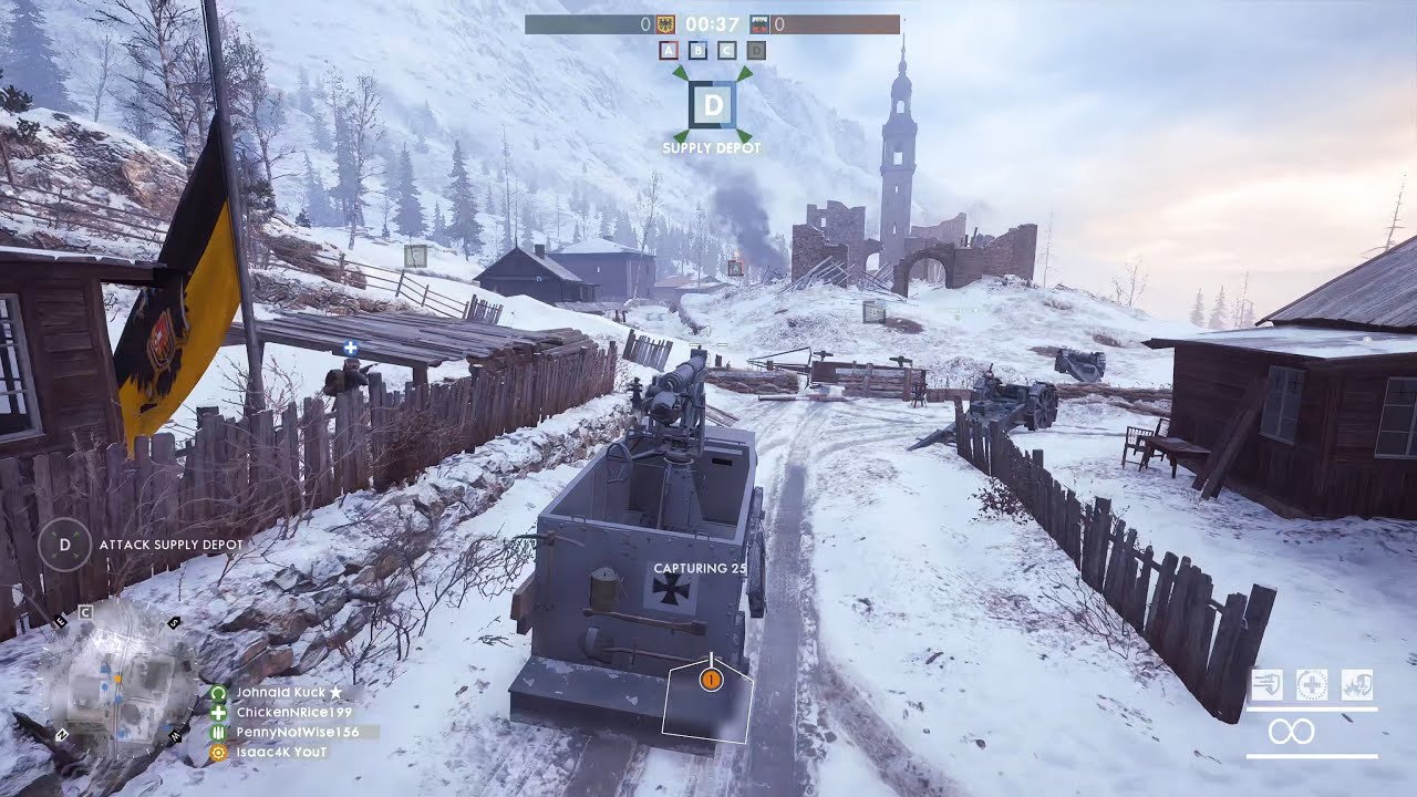 Battlefield 1: Conquest gameplay (No Commentary)