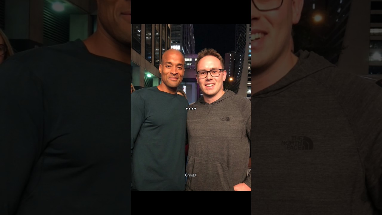 Bro met the toughest man alive 🥶🙌 #davidgoggins #motivation #stayfocused #mindset #fyp
