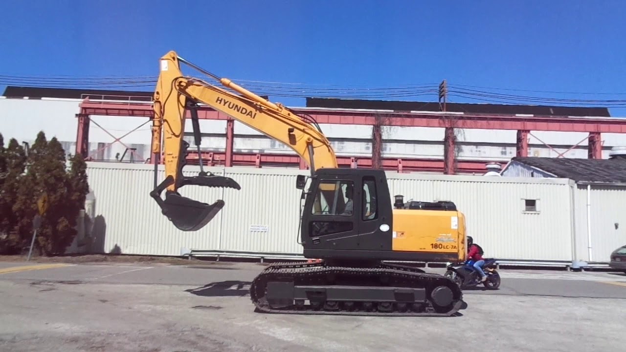 2010 Hyundai 180LC-7A Excavator sn 098