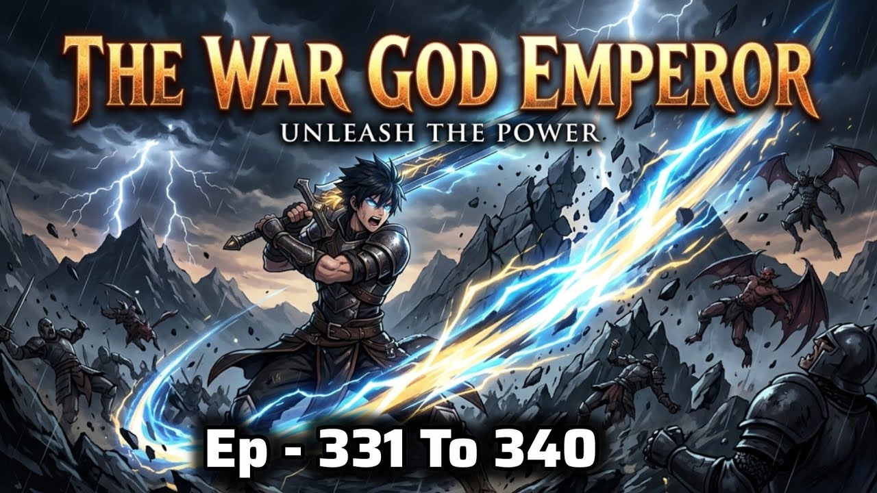 Ep- 331–340 || The War God Emperor || वज्र सम्राट का उत्तराधिकारी ⚡ इतिहास बदलने वाला पल