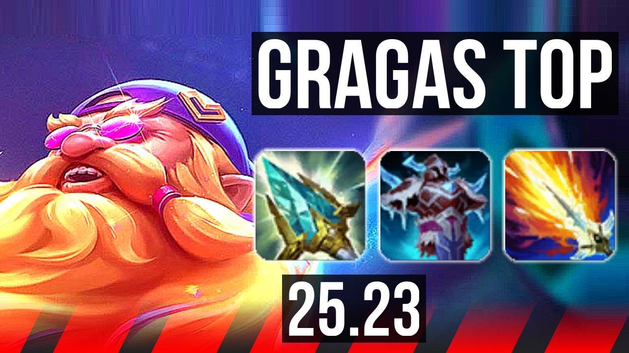 GRAGAS vs RENEKTON (TOP) | KR Grandmaster | 25.23