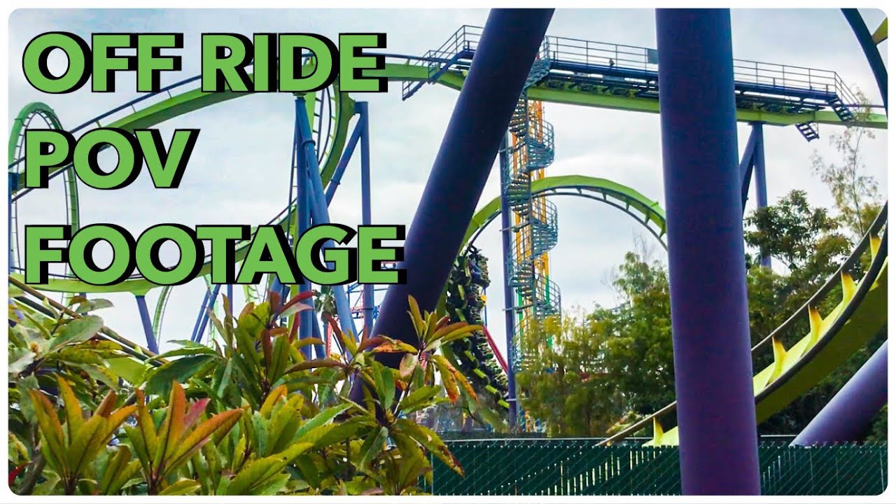 Medusa I Six Flags Discovery Kingdom I Off Ride I POV