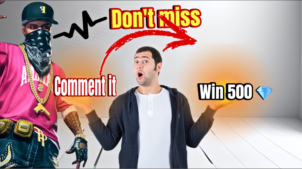 ONE CIMMENT AND WIN 500 DIAMONDS