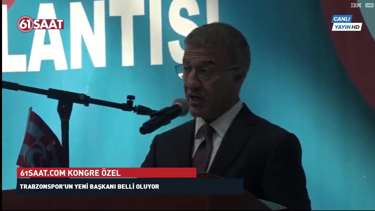 Trabzonspor kongresinde Ahmet Ağaoğlu'ndan açıklamalar