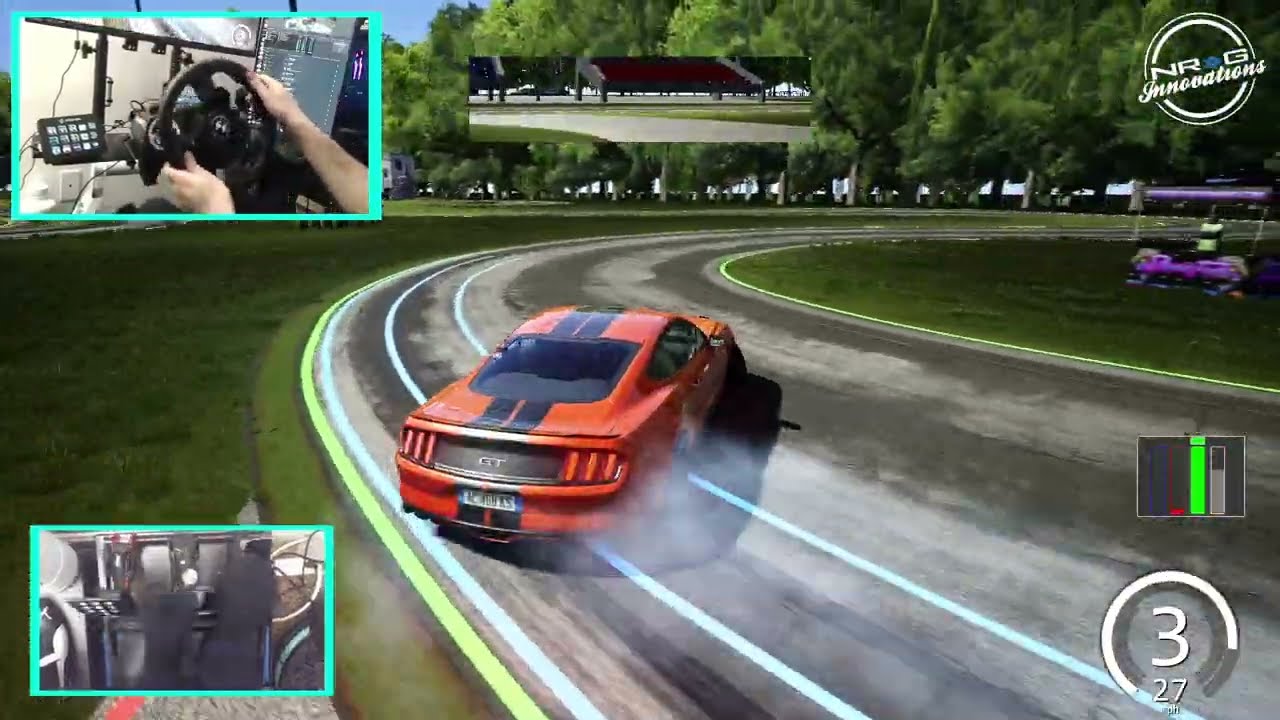 Logitech G920 testing on my new Assetto Drift car pack - 900&deg; wheel gameplay