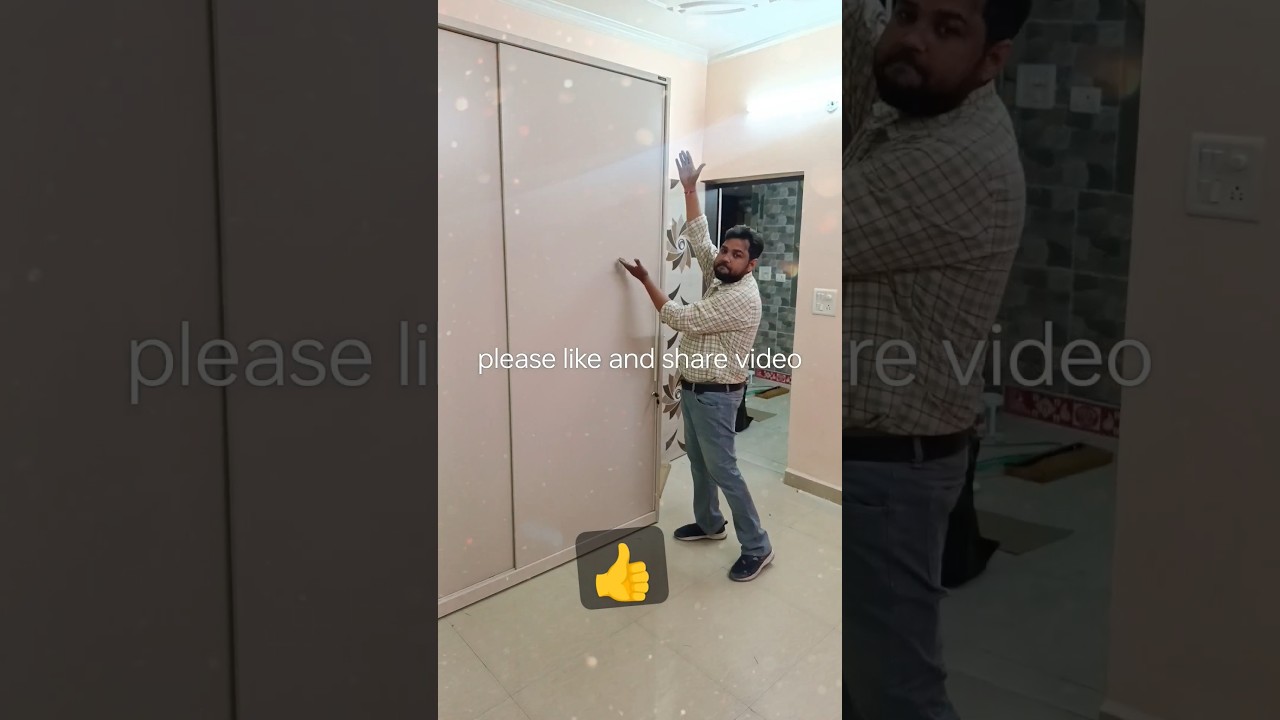 😱10 feet slide door almirah😱 #godrejinterio #furniture #home #tools #bedroom