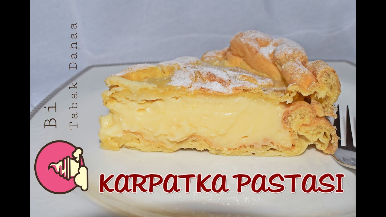 Pastaneyi Eve Getiren Tarif: Polonya'nın Meşhur Karpatka Pastası |#evdekal