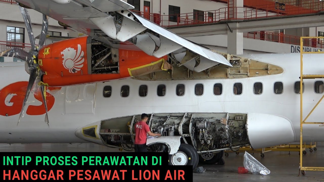 Hanggar Pesawat Penguasa Langit Indonesia, Lihat dari dekat Batam Aero Technic(BAT) Bengkel Lion Air