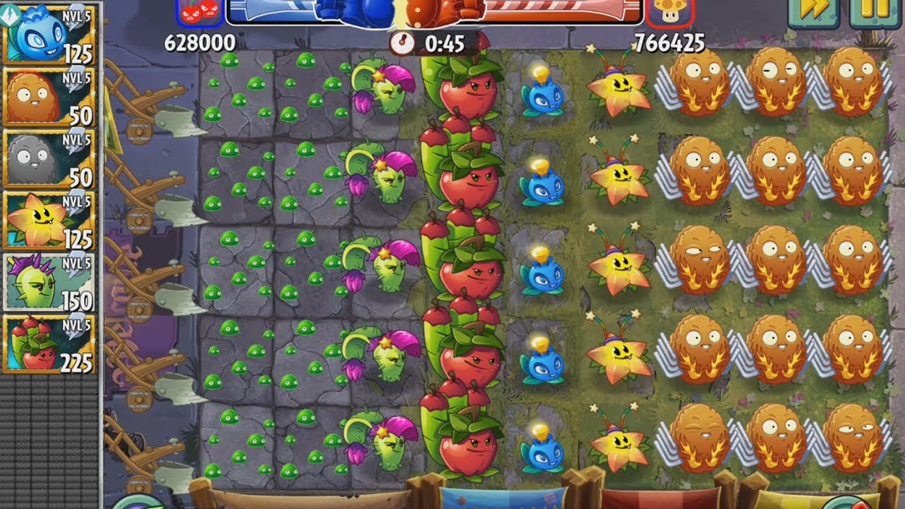 Plants vs Zombies 2 Batallaz Online #70 - Explotonuez defendiendo el fuerte