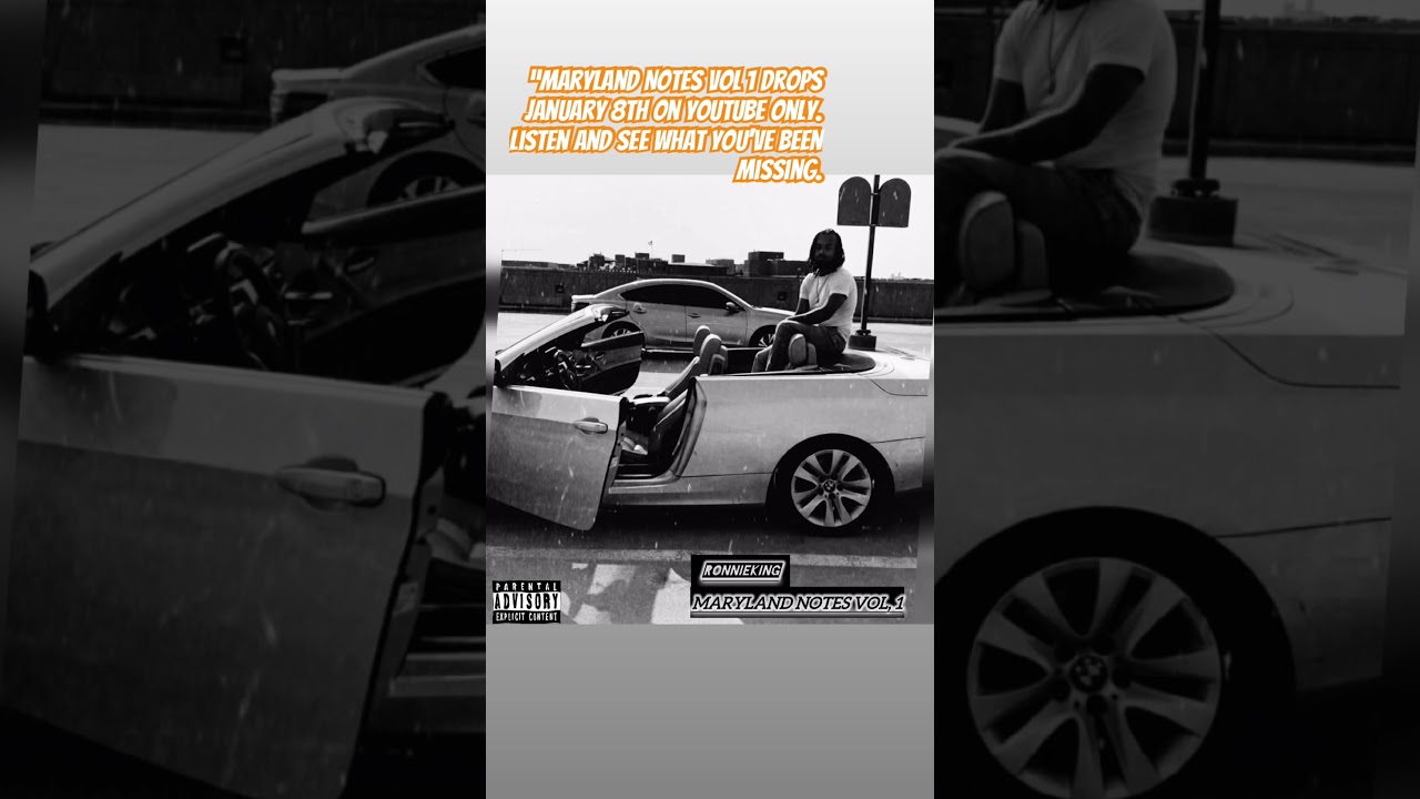“Maryland Notes Vol 1 drops Thursday YouTube only. Listen to what you’ve been missing. 