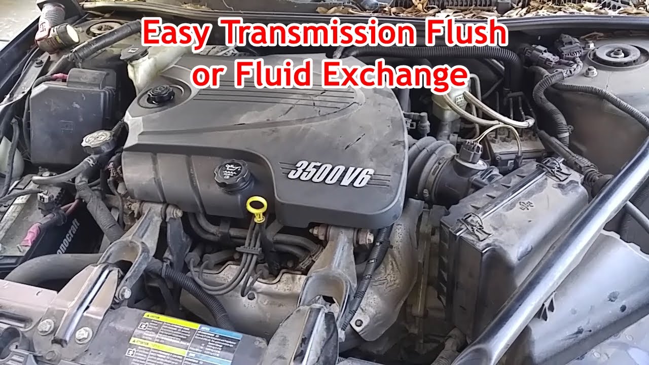 Промывка/замена трансмиссионной жидкости ATF для Chevrolet Impala 3.5L V6 (просто, быстро и легко)