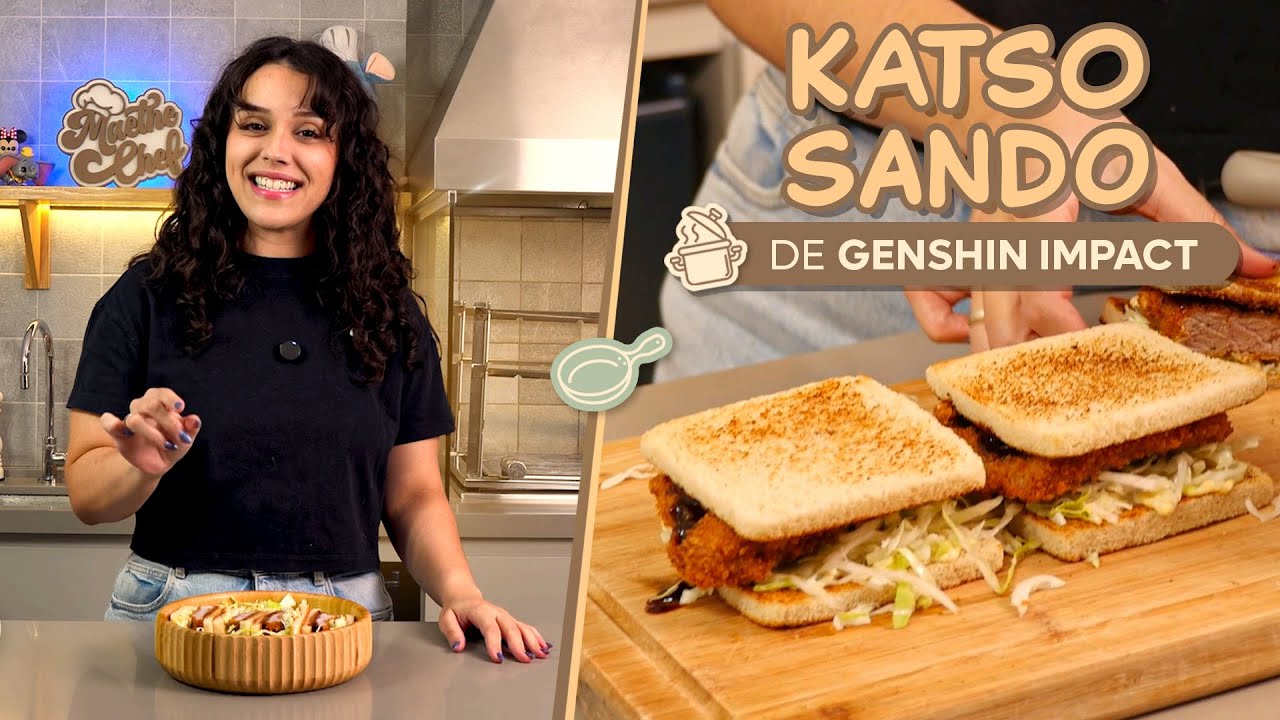 Katsu Sando do Genshin Impact  - Maethe Chef