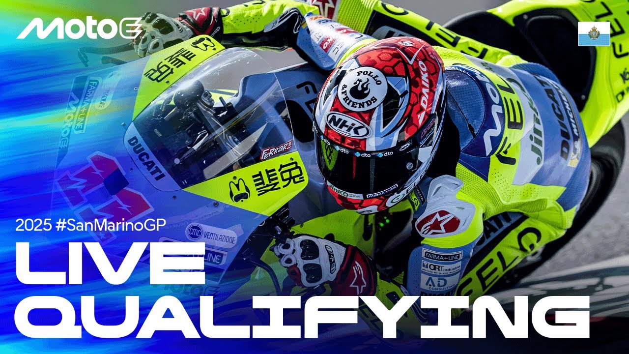 🔴 LIVE MotoE&trade; Qualifying | #SanMarinoGP 🇸🇲