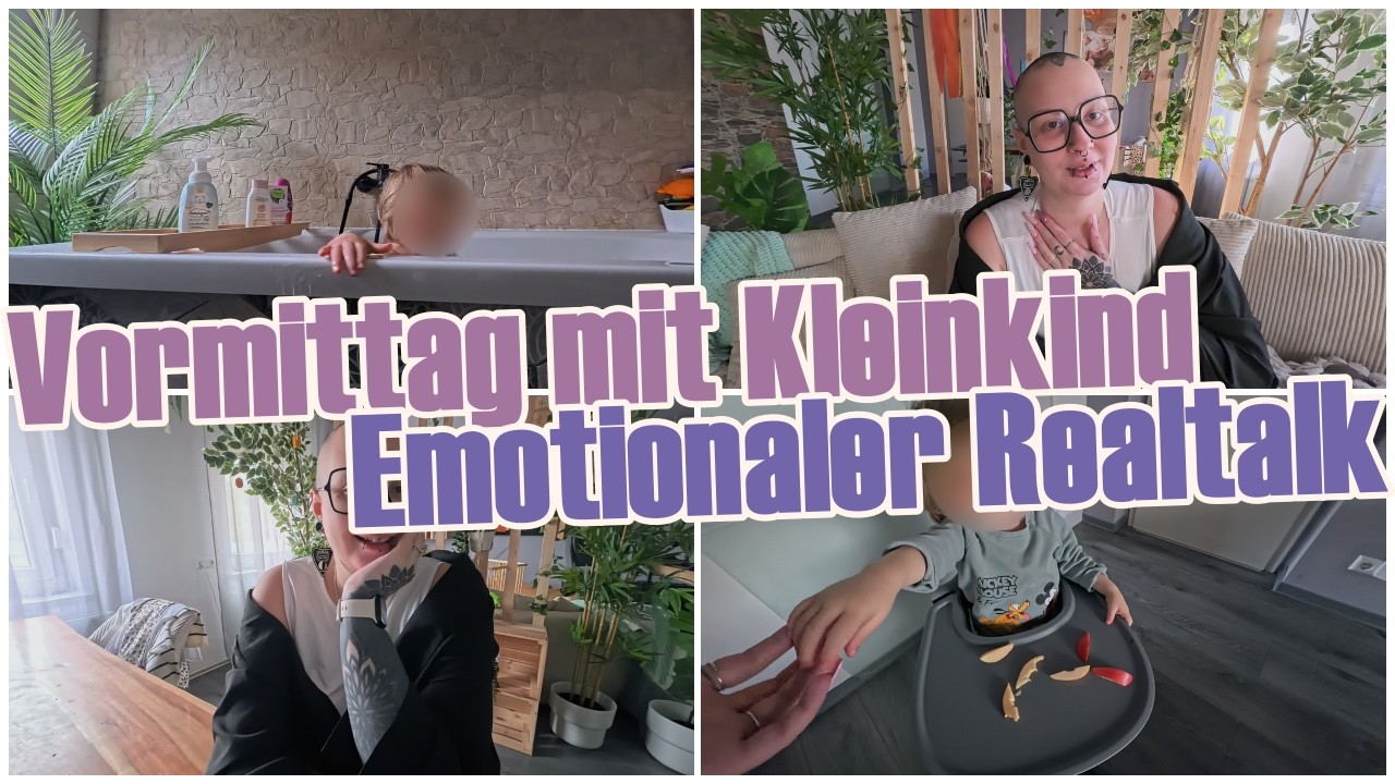 Vormittag mit Kleinkind 🫧 I Emotionaler REALTALK I mentale Belastung als Mama II ColorfulMess