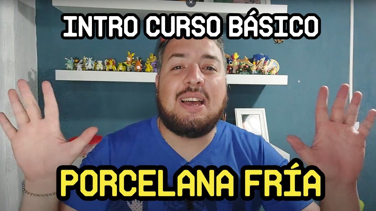Introducci&oacute;n curso b&aacute;sico de modelado en porcelana fr&iacute;a