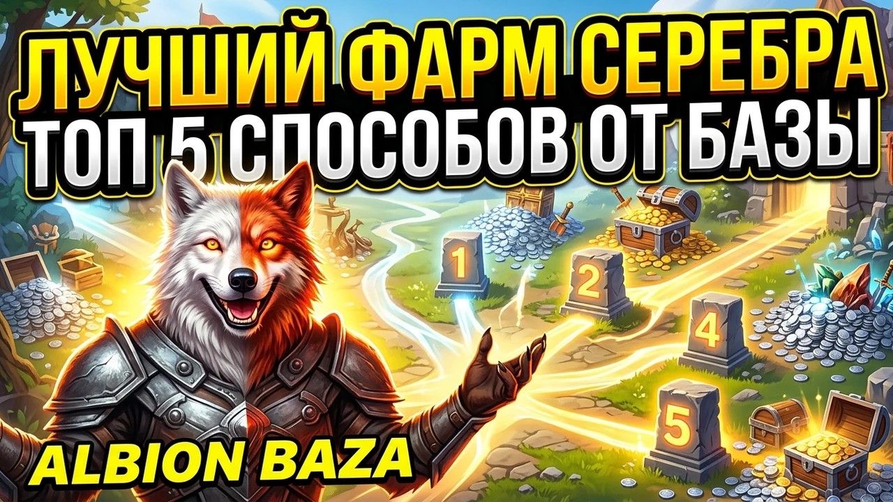 Albion Online 2026: ЛУЧШИЙ ФАРМ СЕРЕБРА СОЛО В АЛЬБИОН ОНЛАЙН! ТОП 5 ПРОСТЫХ СПОСОБОВ ДЛЯ НОВИЧКОВ!