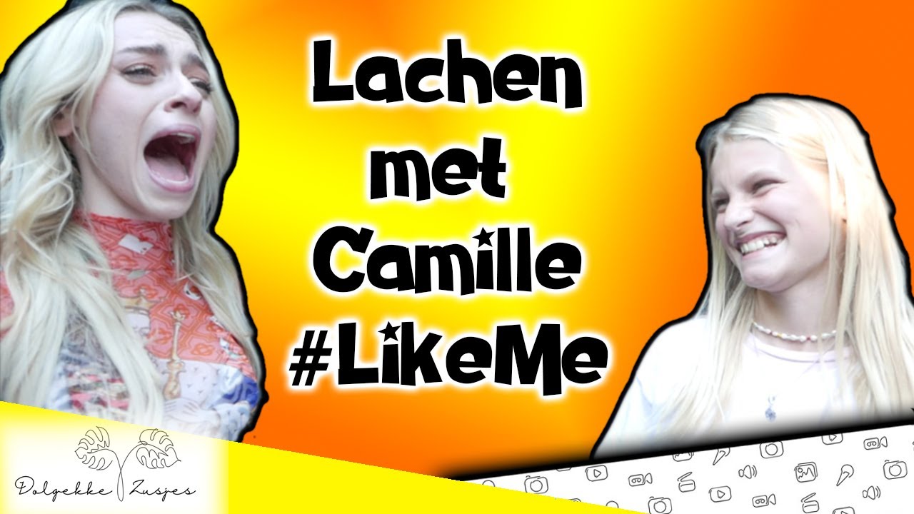 Lachen met Camille #LikeMe - Backstage met fans