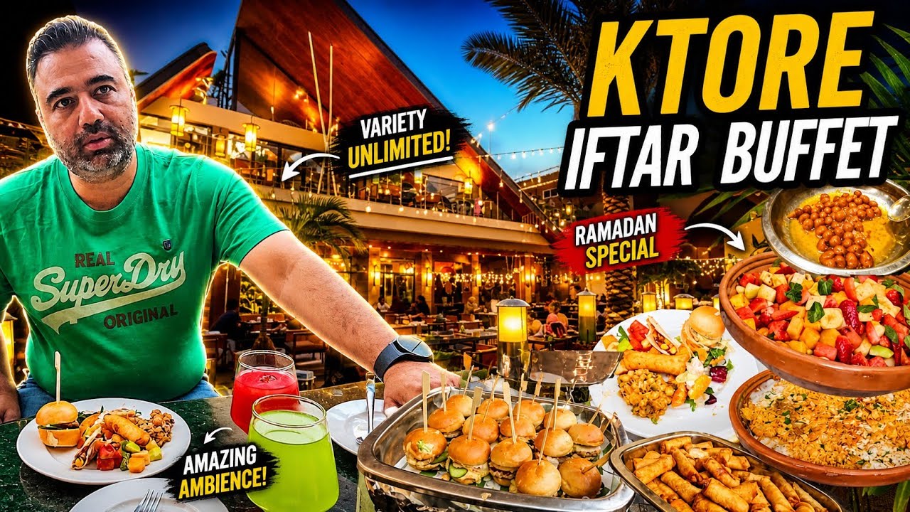 KTORE pay Iftar Buffet kar liya