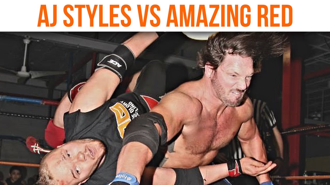 AJ Styles vs Amazing Red - Revenge is Phenomenal - 2/15/14
