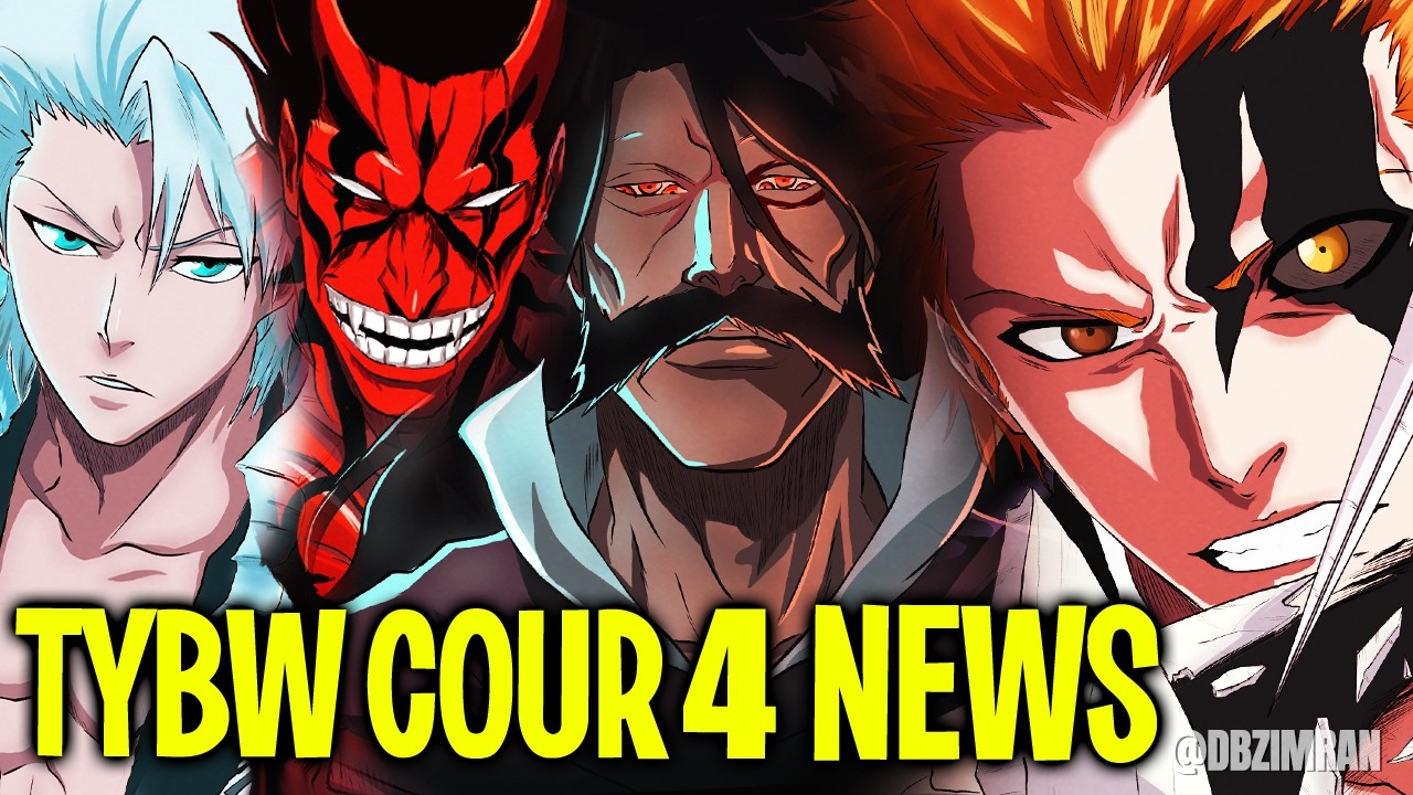BLEACH TYBW COUR 4 NEW PV LEAK 19TH MAY! | NEW BLEACH LIGHT NOVEL, GAME & MORE!