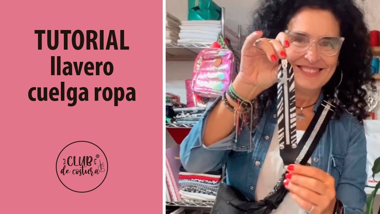 DIY - Te enseño a hacer un práctico llavero cuelga ropa