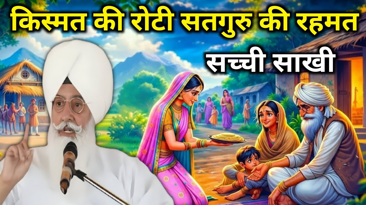 भाग्य की रोटी सच्ची साखी || Radha Soami Sakhi