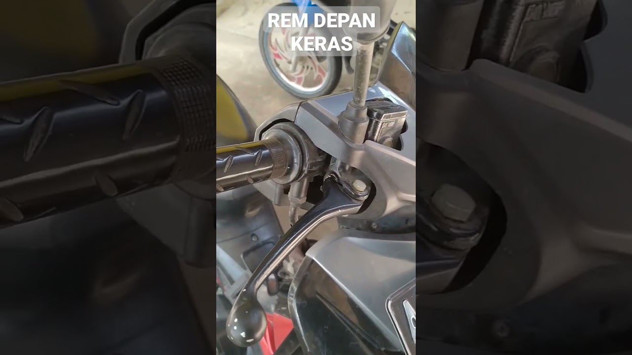 mengatasi REM depan keras dan tidak pakem #shorts