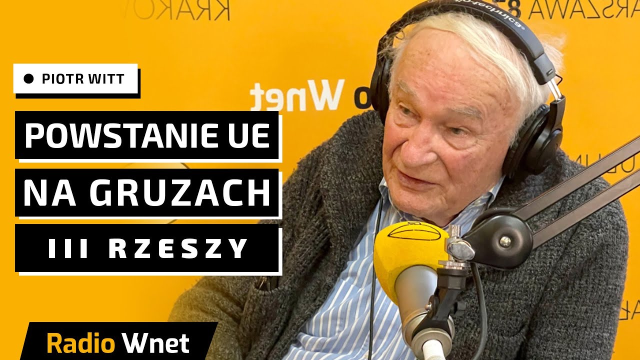 Piotr Witt: Wielką Rzeszę zamieniono na Wielką Europę. Nazistów przemieniono na liberałów