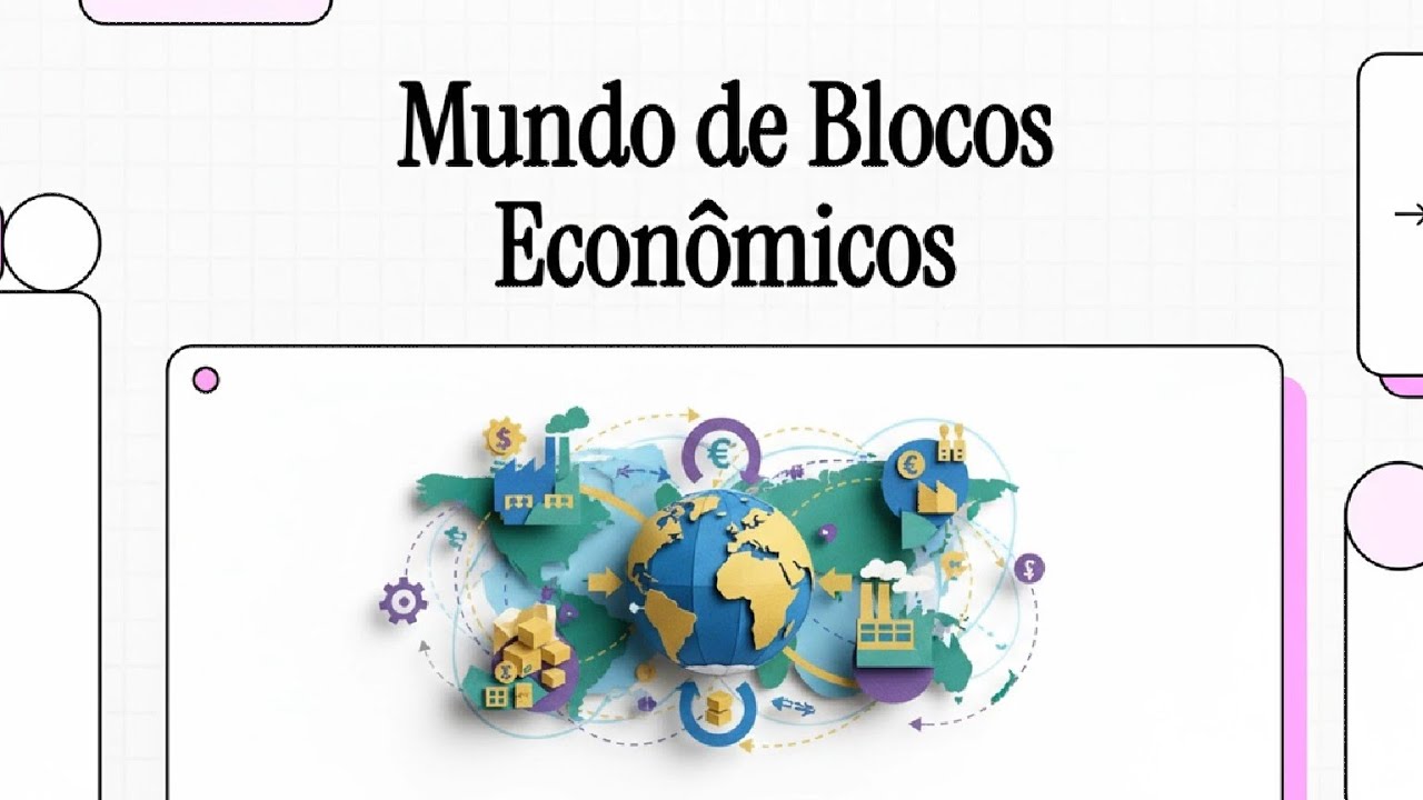 Blocos Econômicos: Função e Impacto nas Relações Internacionais #geografia #aulatech2026