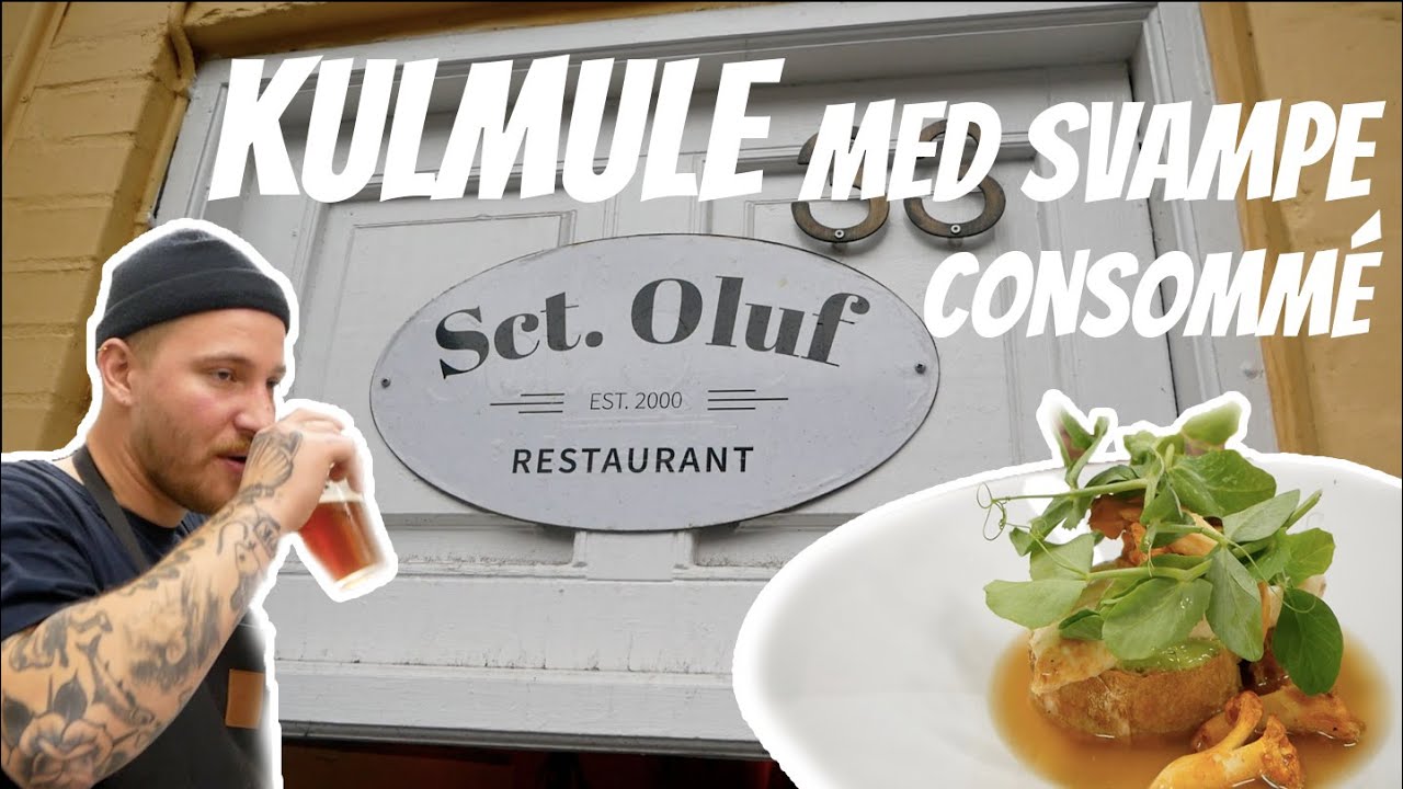 Kulmule med svampe consomm&eacute; hos Sct. Oluf // Chef'erne af fisk | P. Clausens Fiskehandel