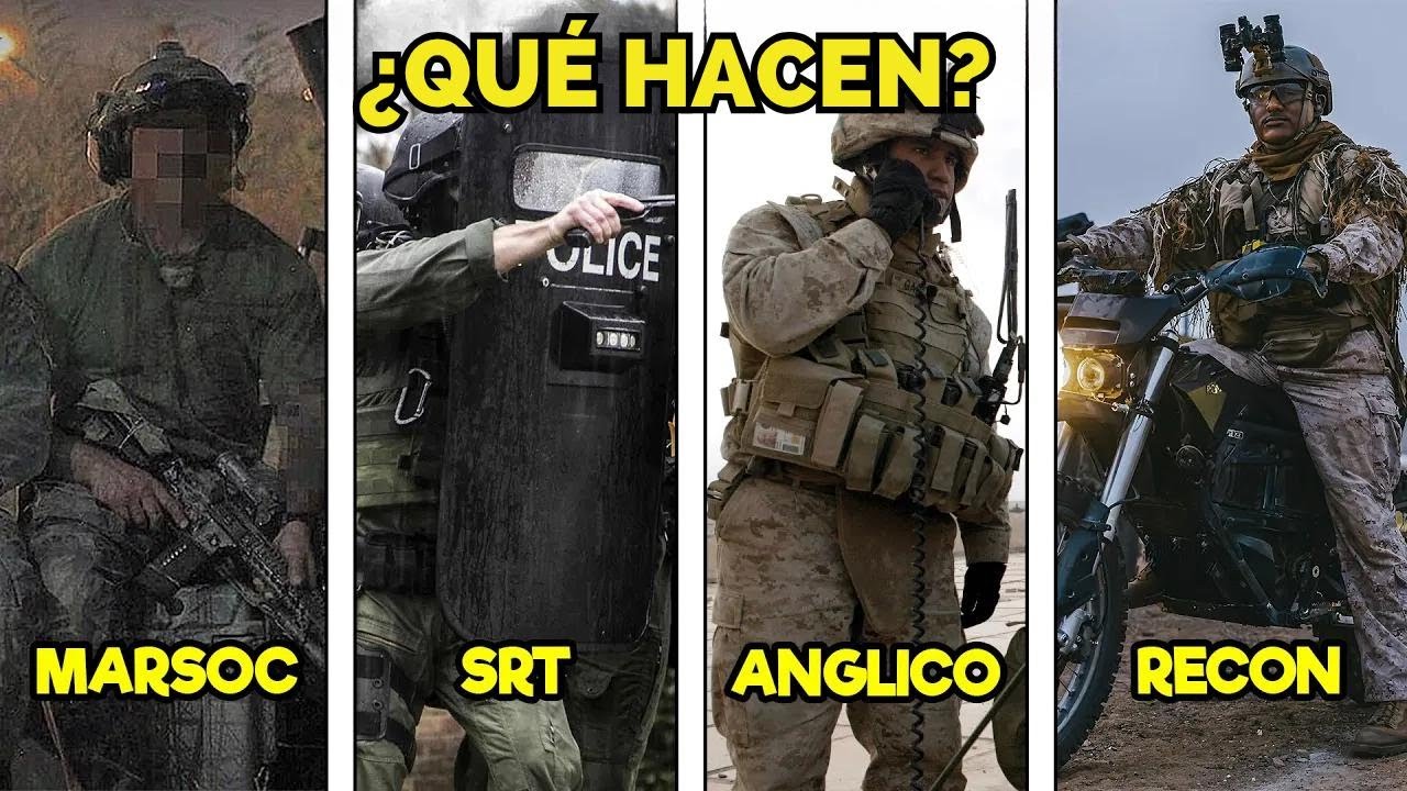 Te explicamos cada unidad de operaciones especiales del Cuerpo de Marines de EE. UU.