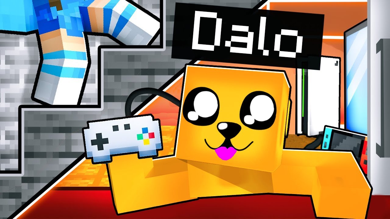 POSTAVIL jsem TAJNOU HERNÍ MÍSTNOST, Abych se SCHOVAL PŘED SVOJÍ MAMKOU v Minecraftu!