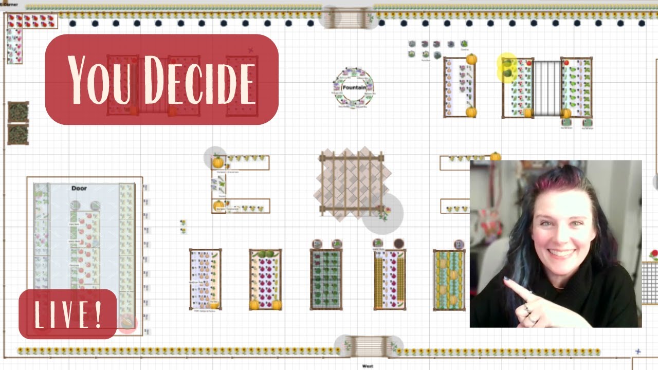 90% of the Garden Is Planned — Help Me Finish It (LIVE!)