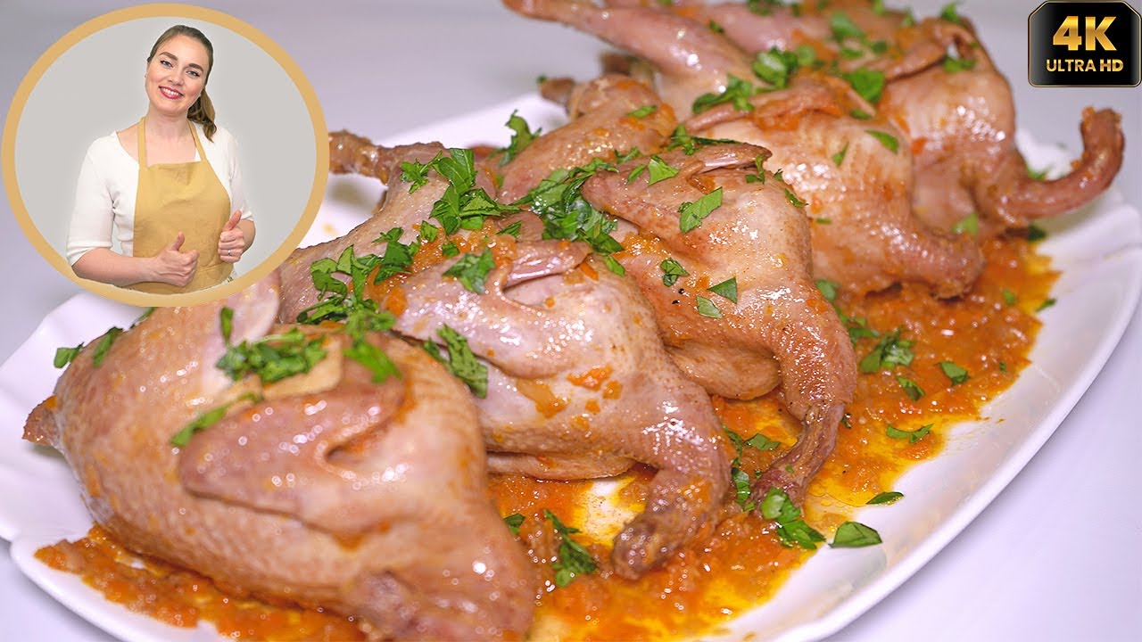 Безумно ВКУСНЫЕ ПЕРЕПЕЛКИ которые получаются ВСЕГДА! Рецепт МЕГА сочных Перепелов на праздник