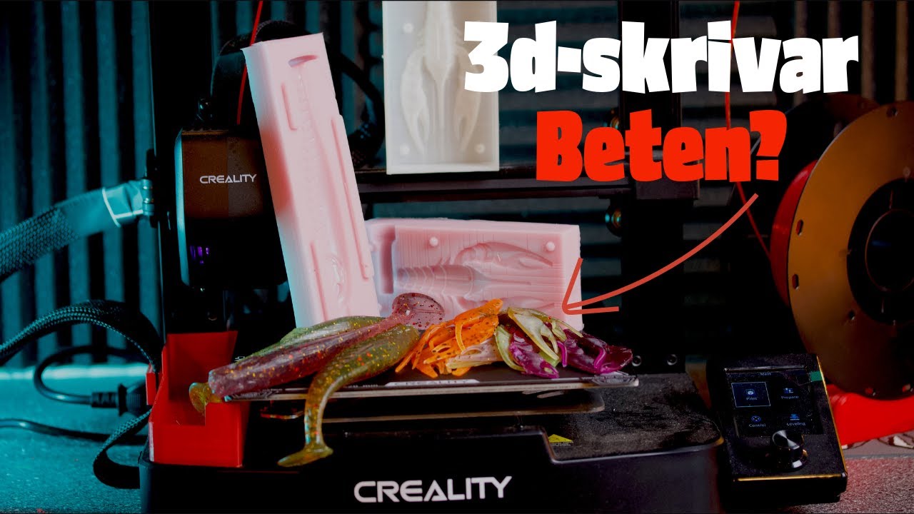 Skapa Unika Fiskebeten med 3D-Skrivarteknik: Utforska Framtiden av Fiskeutrustning!