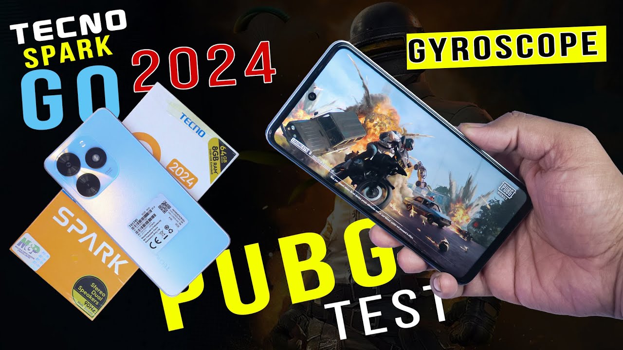 Tecno Spark Go 2024 Pubg Test | Gaming Review 