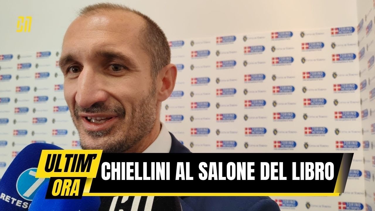 CHIELLINI AL SALONE DEL LIBRO: il progetto JUVENTUS ONE è il sogno da dirigente
