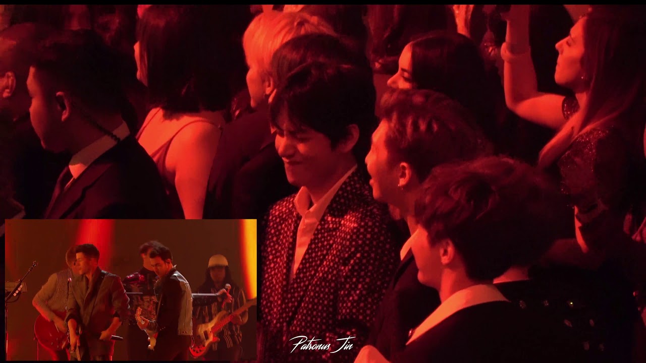 190501 BTS (방탄소년단) Reaction to Jonas Brothers BBMAs