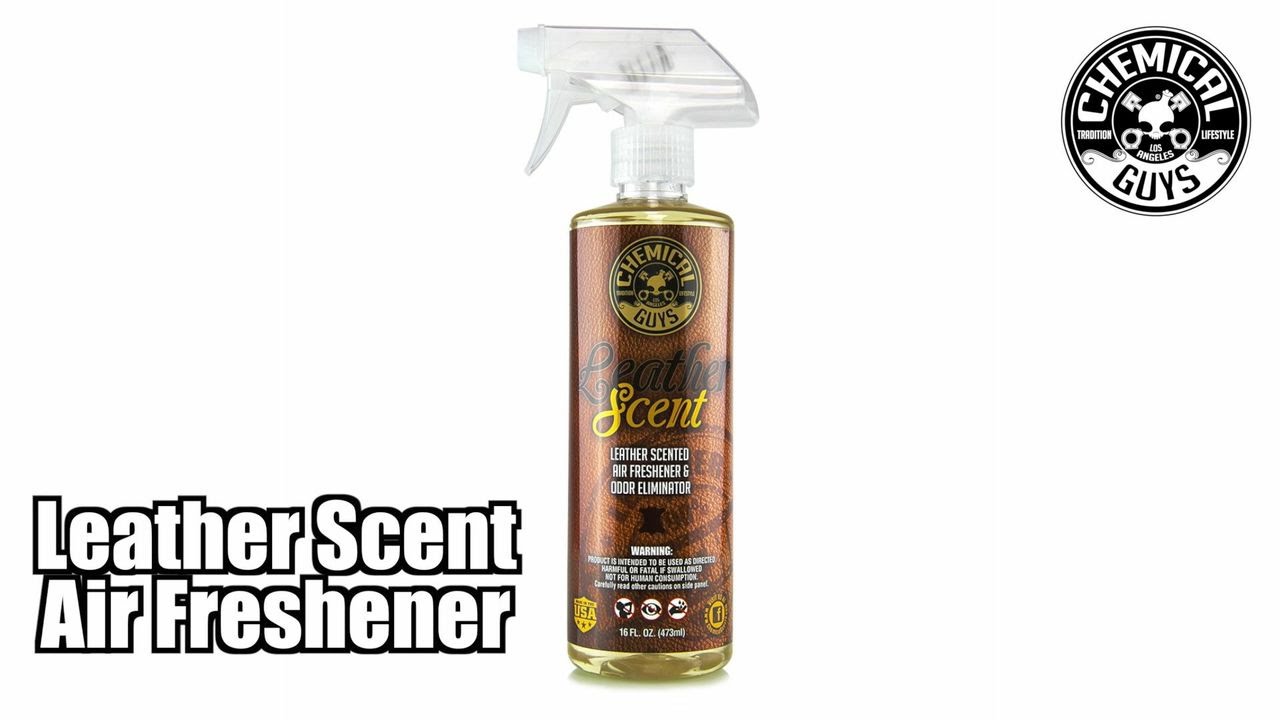 Leather Scent Air Freshener and Odor Eliminator - Chemical Guys Car Care
