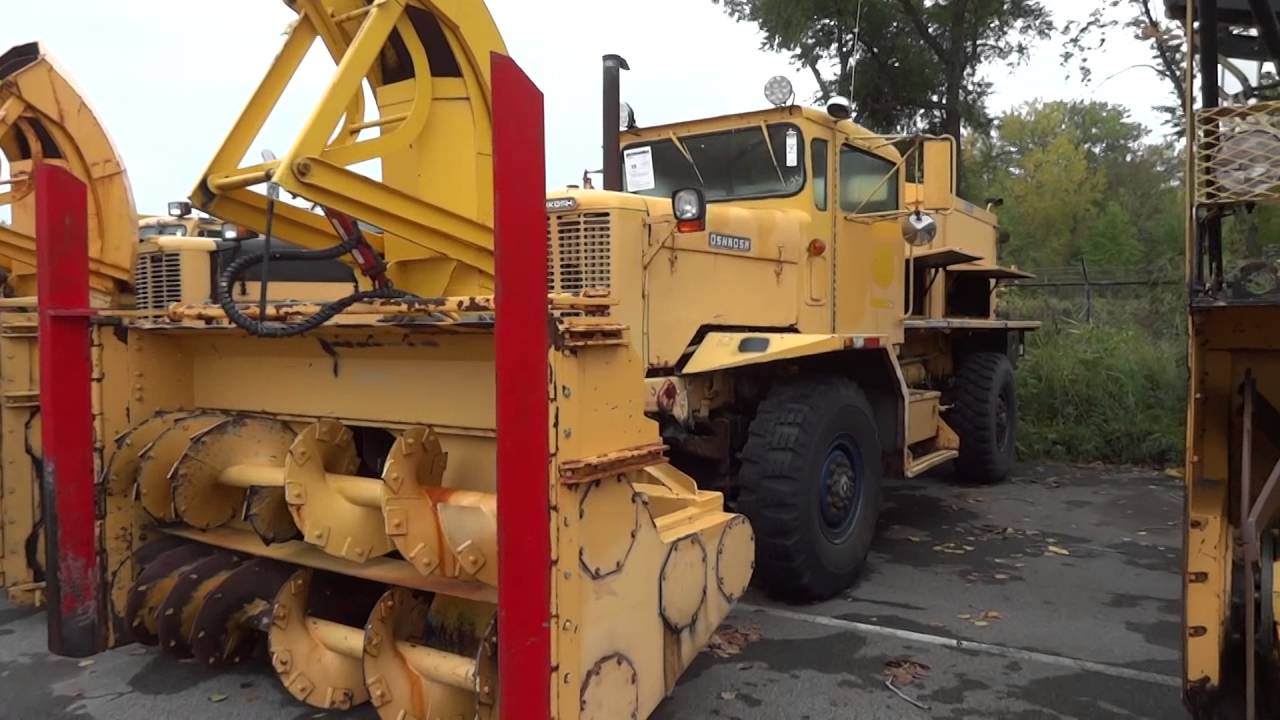 Oshkosh Snow Blowers